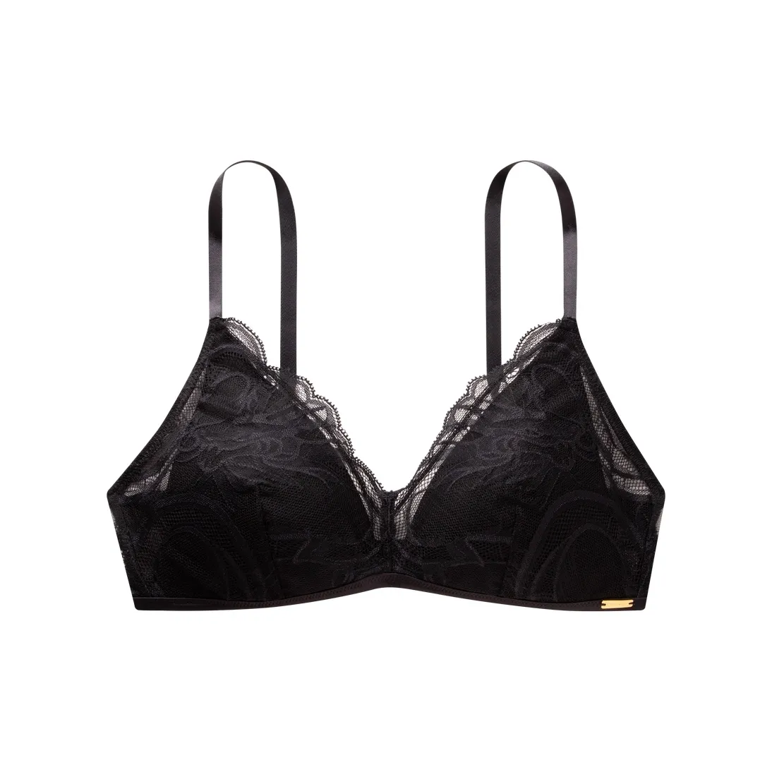 CK/Calvin Klein Bra Women's Space Black