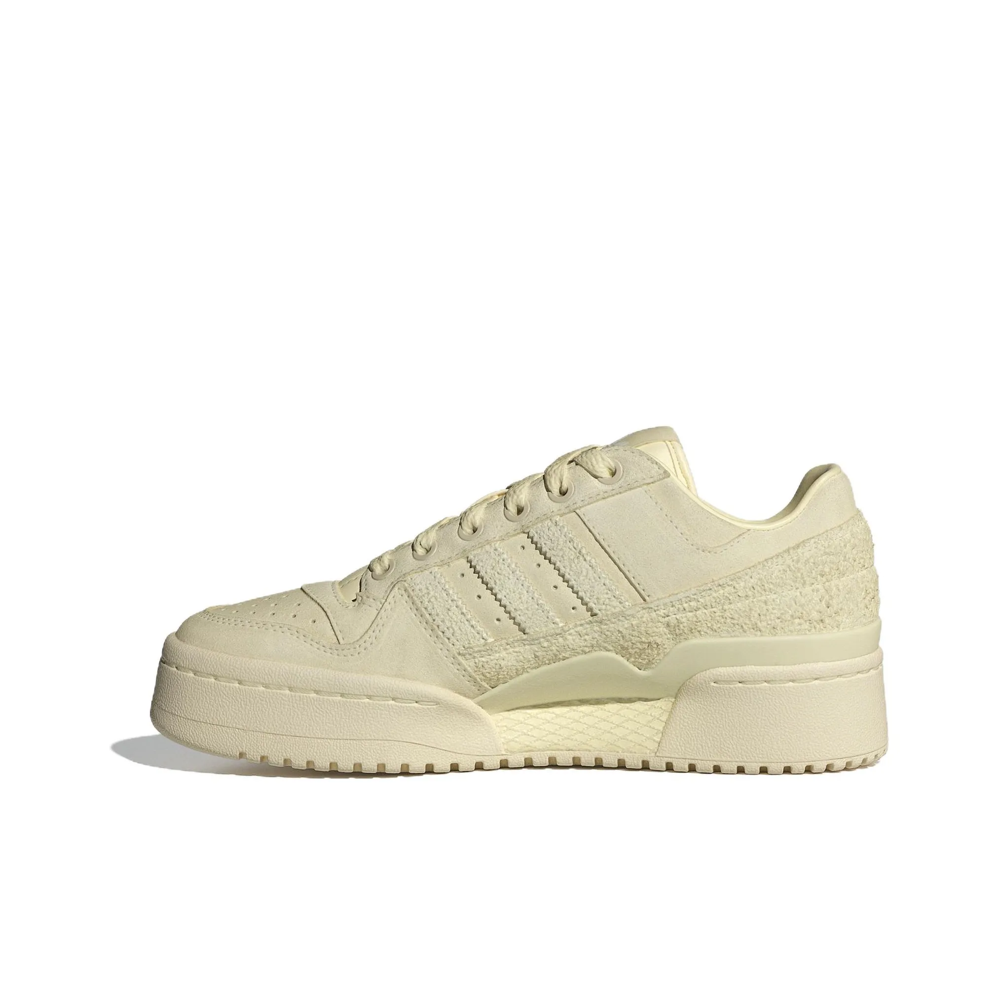 Adidas Originals FORUM BOLD STRIPES Низкие Кроссовки для скейтбординга Женские Серый Белый