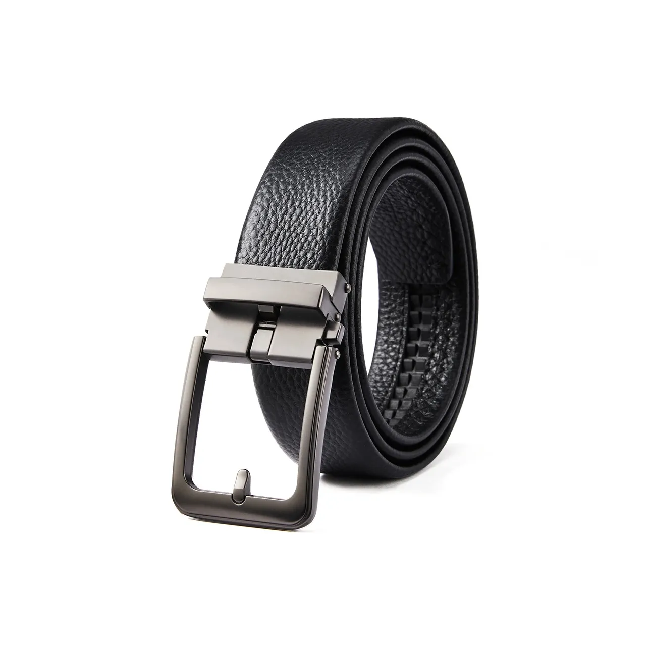 RED DRAGONFLY Модный тренд Лицевая коровья кожа Мужской ремешок с застежкой-булавкой Мужской Ширина 3,5 см