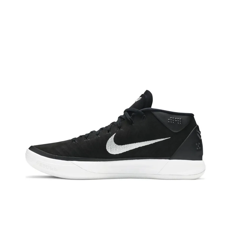 Nike Kobe AD TB Черный Амортизация Противоскользящий Легкий MID Баскетбольные кроссовки Мужской Черный