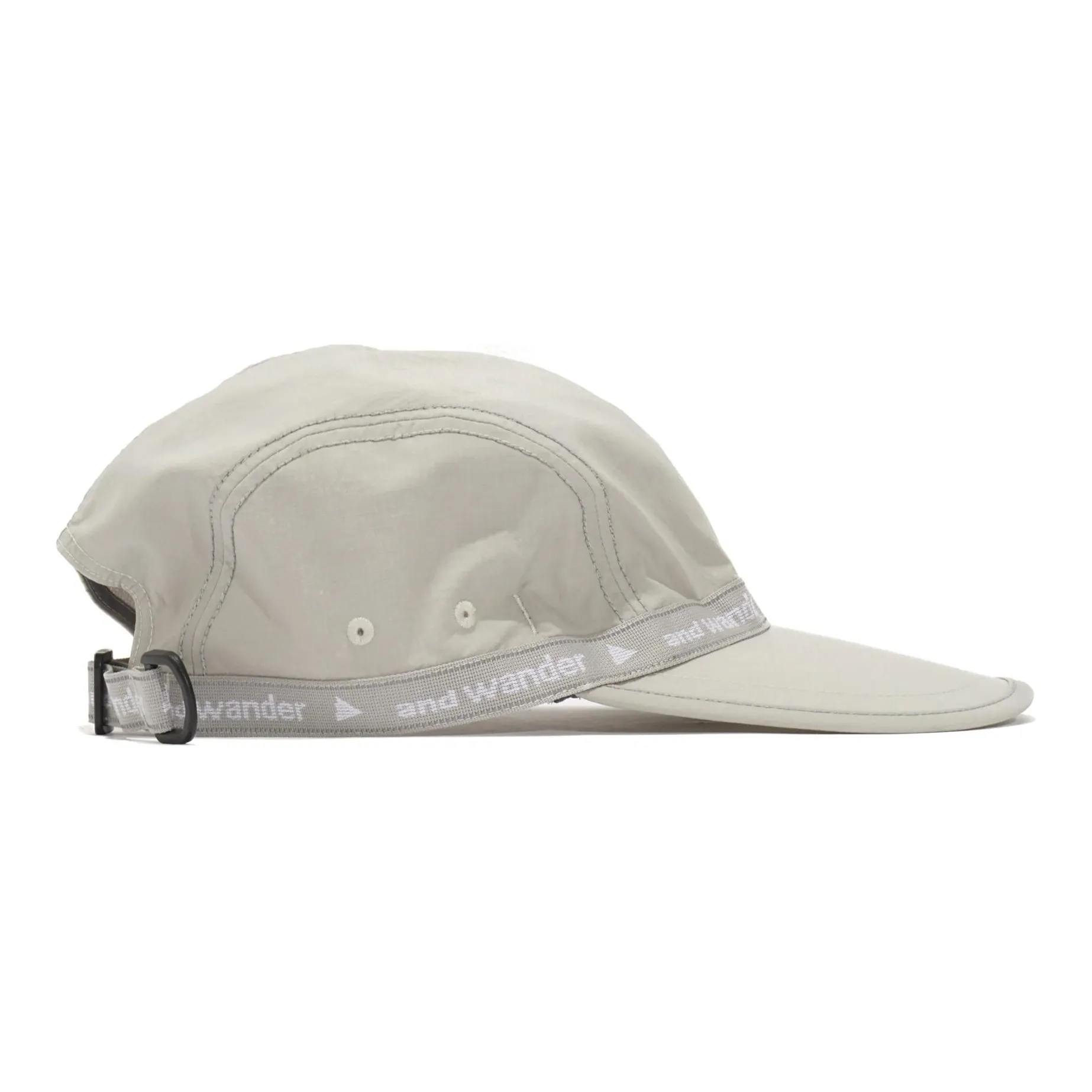 And wander Collaboration Нейлоновые и Полиэстеровые Кепки Унисекс Light Серый