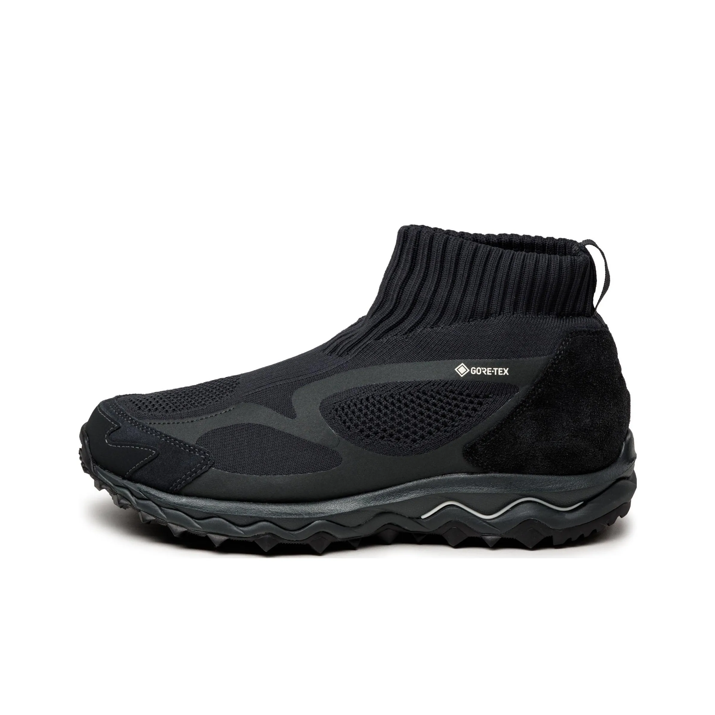 Nonnative X Mizuno Wave Mujin TL Casual Shoes Unisex Mid Top Black