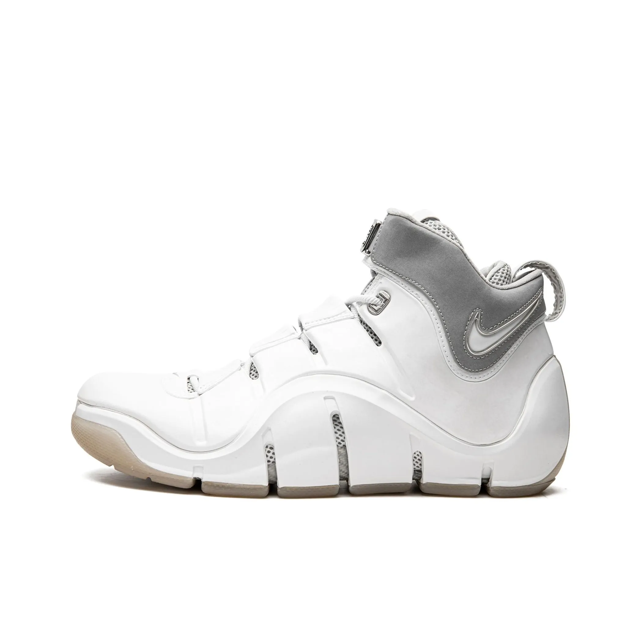 Nike LeBron 4 White Chrome