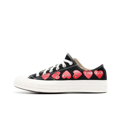 CDG Play Кроссовки для скейтбординга Low Top Черные Унисекс