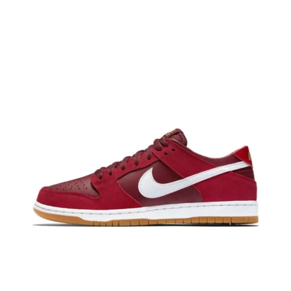 Nike Dunk SB Pro Low Топ Скейтборд Кроссовки Мужские Кедровые Красный