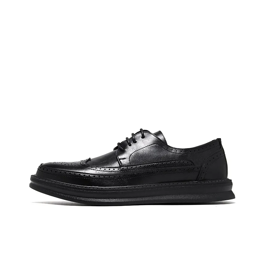 Cachiotti Dress Shoes Men's Low Top Black/Light Brown/White/Gray/Glossy Leather