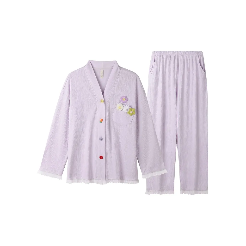 Yi Fen Home Suit Women's Light Purple