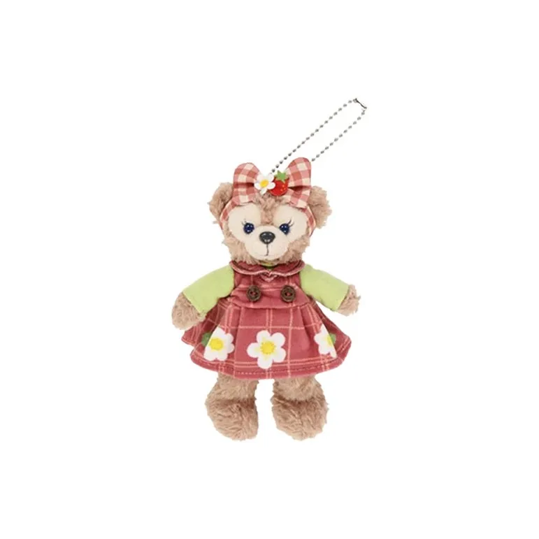 Disney Duffy и Friends Сердце Форма Коллекция Strawberry ШеллиМэй Куклы Плюшевая Подвеска 14 см Высота
