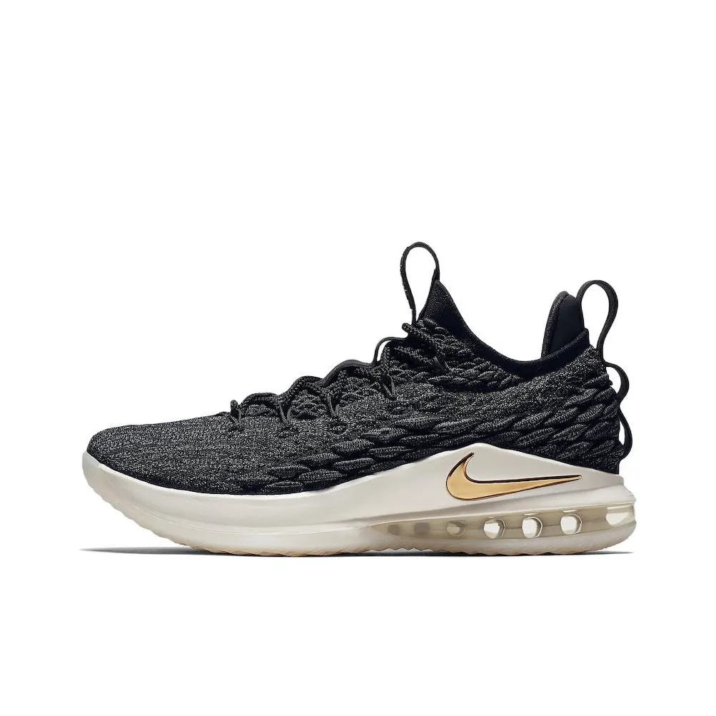 Nike LeBron 15 Low 'Black Metallic Gold'