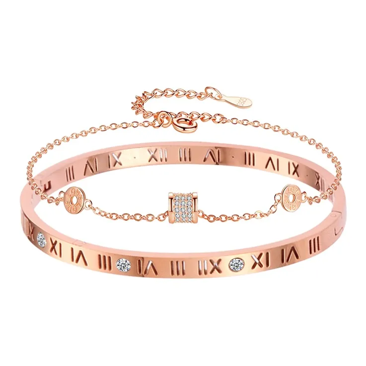 MISS TOOYA Titanium Steel Bangles Women's