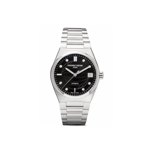 Frederique Constant Автоматический Механический Movement Женские Часы 34 мм Черные