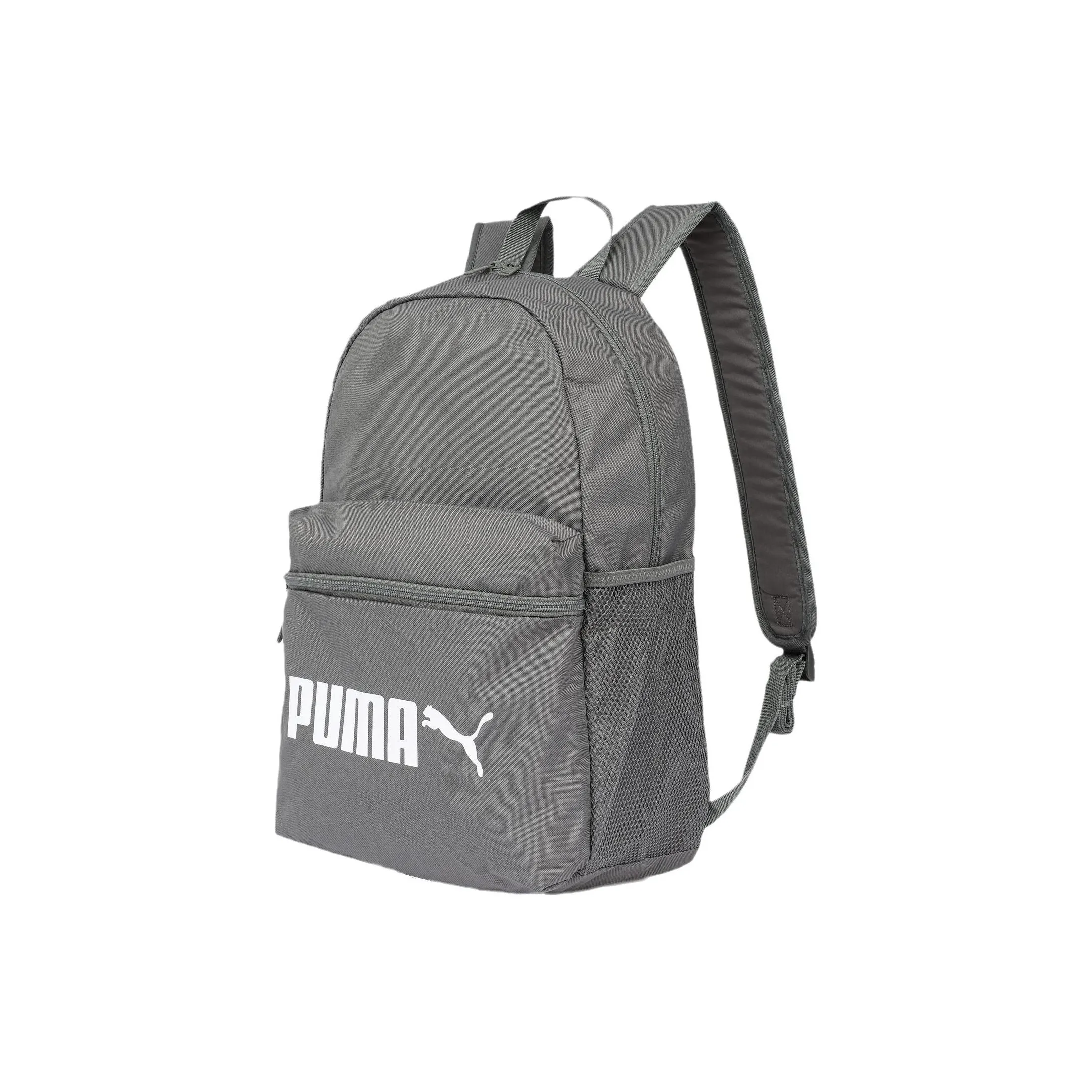 PUMA Polyester Backpack Regular Unisex Gray
