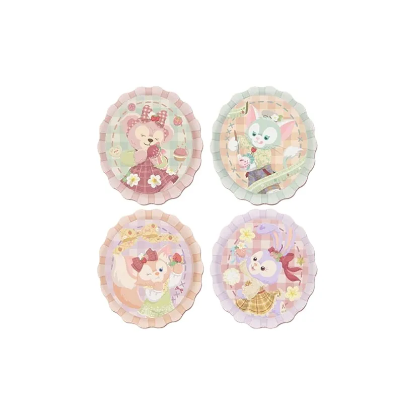 Disney Duffy и Friends Сердце Формированное Коллекция Strawberry Sticky Записка Набор Мерч по IP