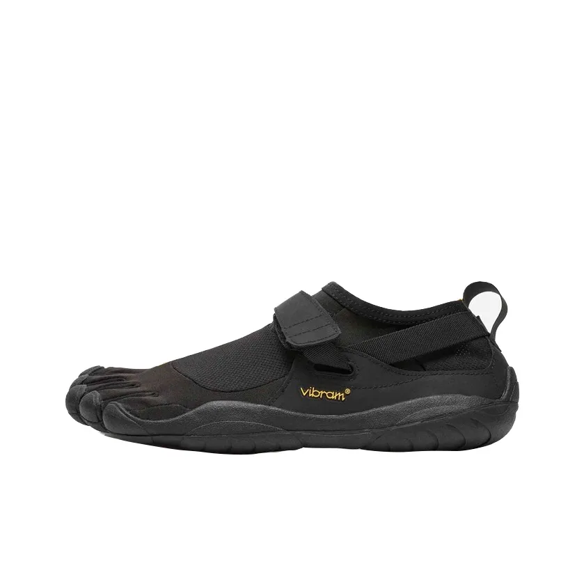 Vibram Five Fingers Shoes Wear resistant Lightweight Breathable And Non slip. Low Top Training Shoes Women's Black KSO
