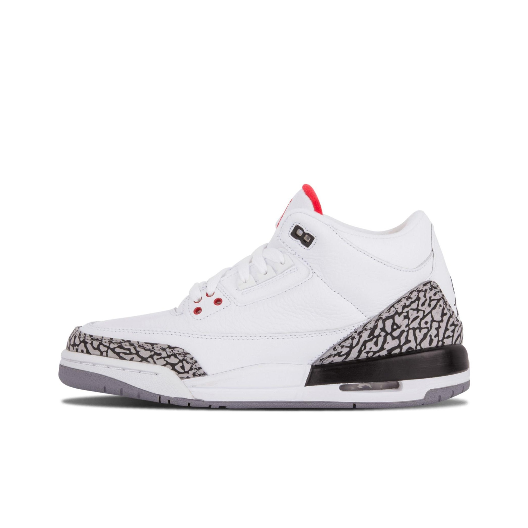 jordan 3 red cement goat