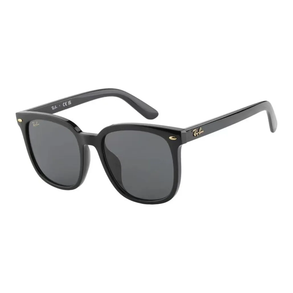 RayBan Plate Square Sunglasses Unisex Black