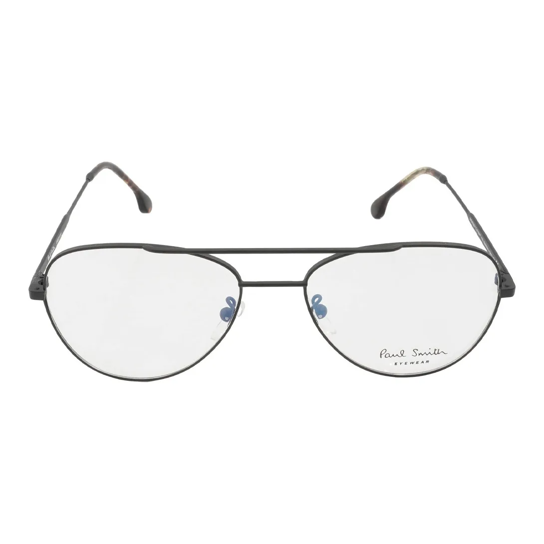 Paul Smith Metal Aviator Eyeglass Frames Men's Black