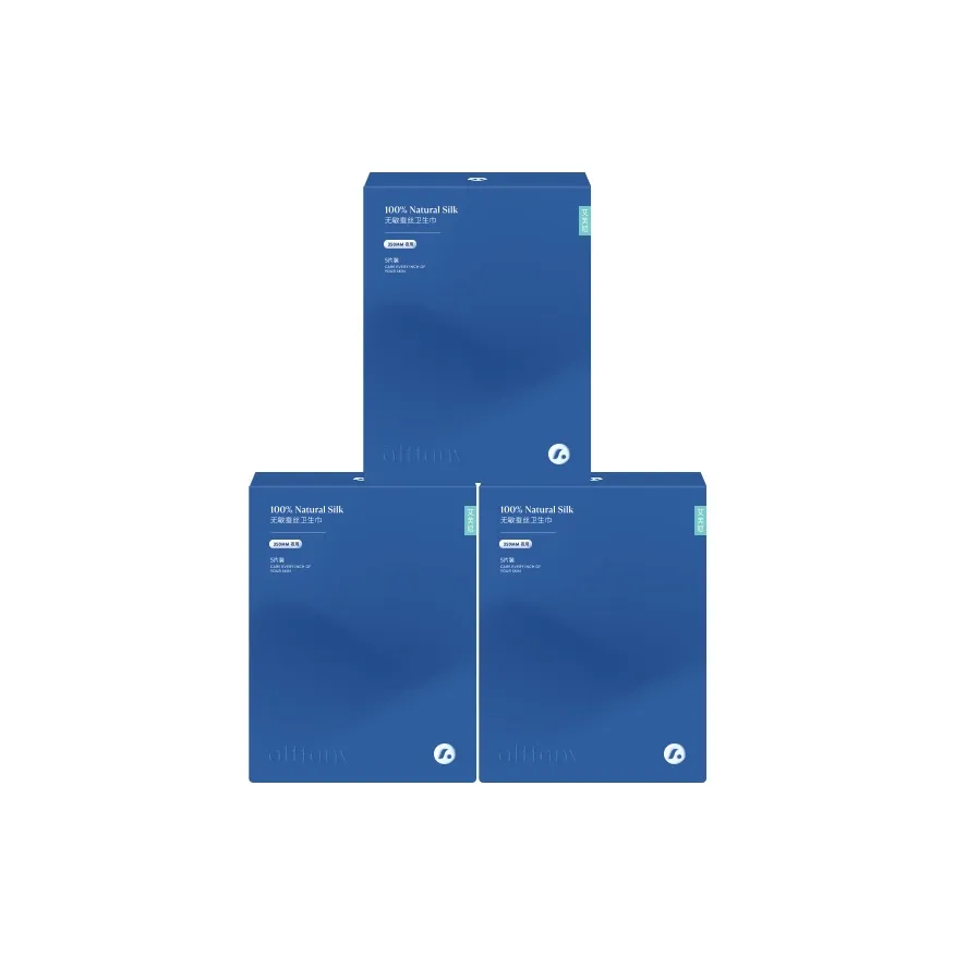 Alffany Шелк Ночной Время Гигиенические Помады Ненужные Дышащие Отдельная Упаковка 5 шт. в Коробке