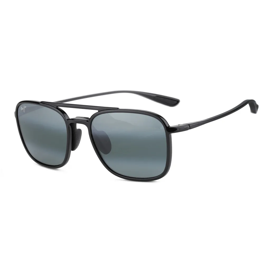 Maui Jim Металл Aviator Солнцезащитные очки Унисекс Черный