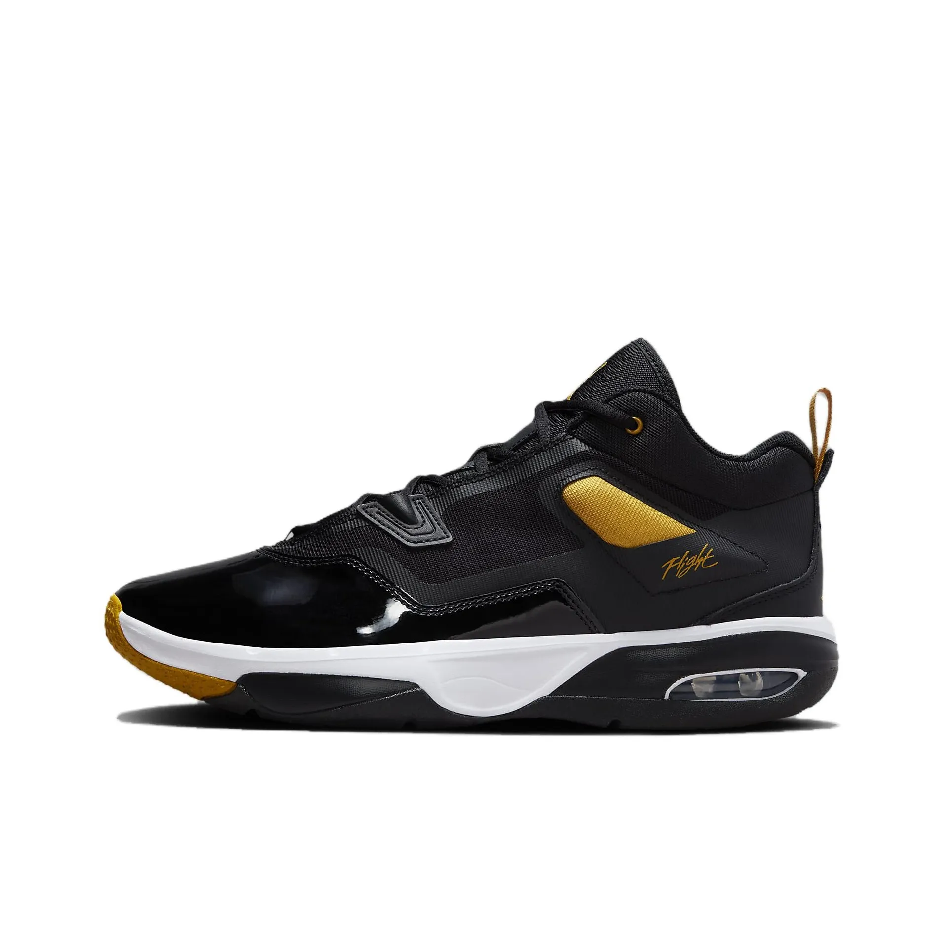 Jordan Stay Loyal 3 Black Yellow Ochre