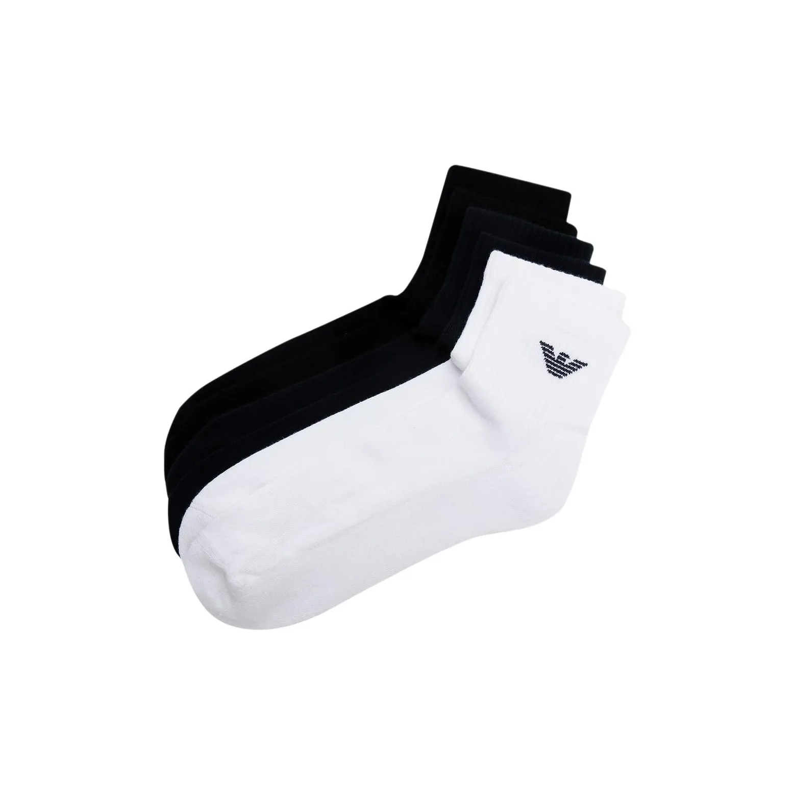 Emporio Armani FW23 Носки Crew Мужские упаковка из 3 пар