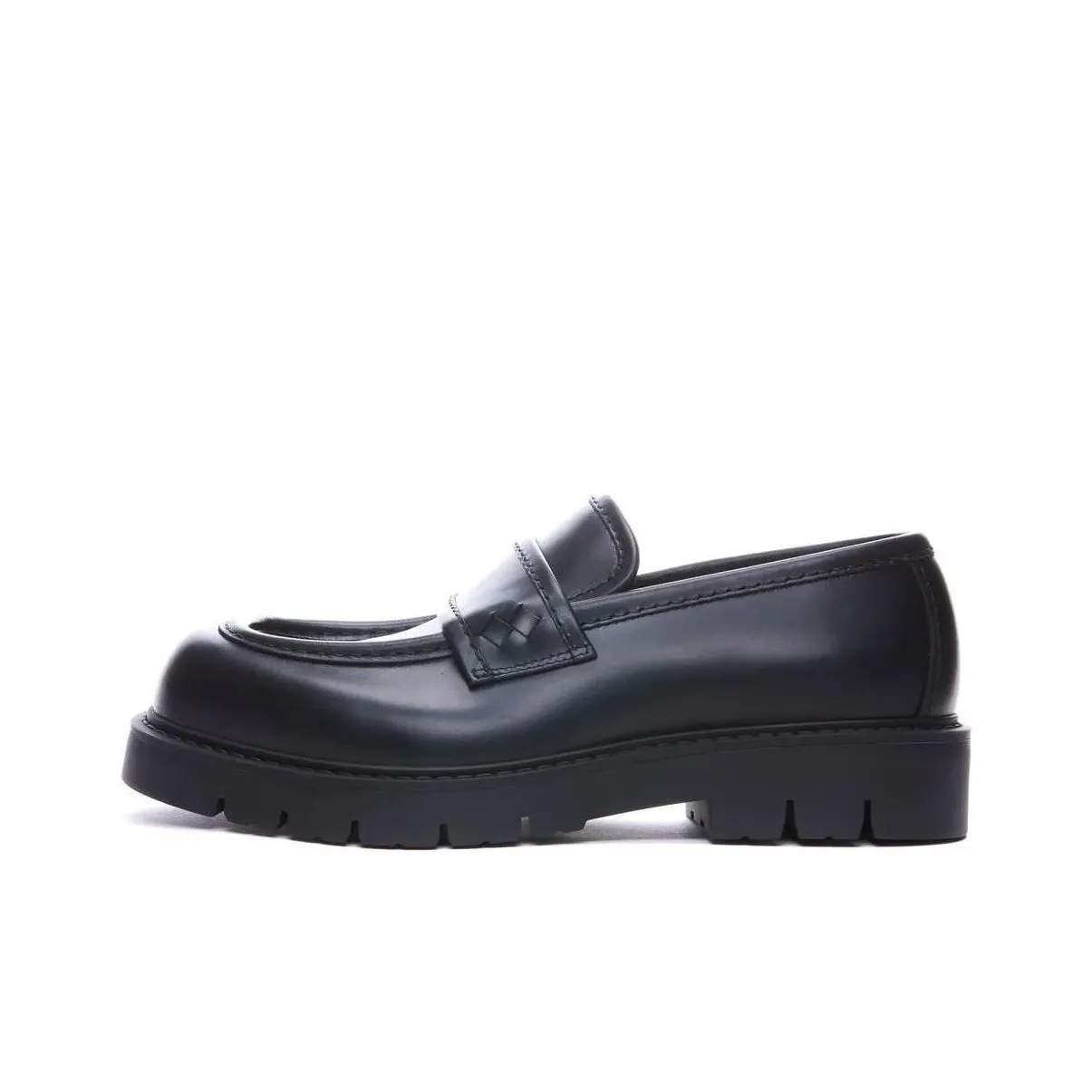 Bottega Veneta Haddock Loafers 4.5cm Men's Black