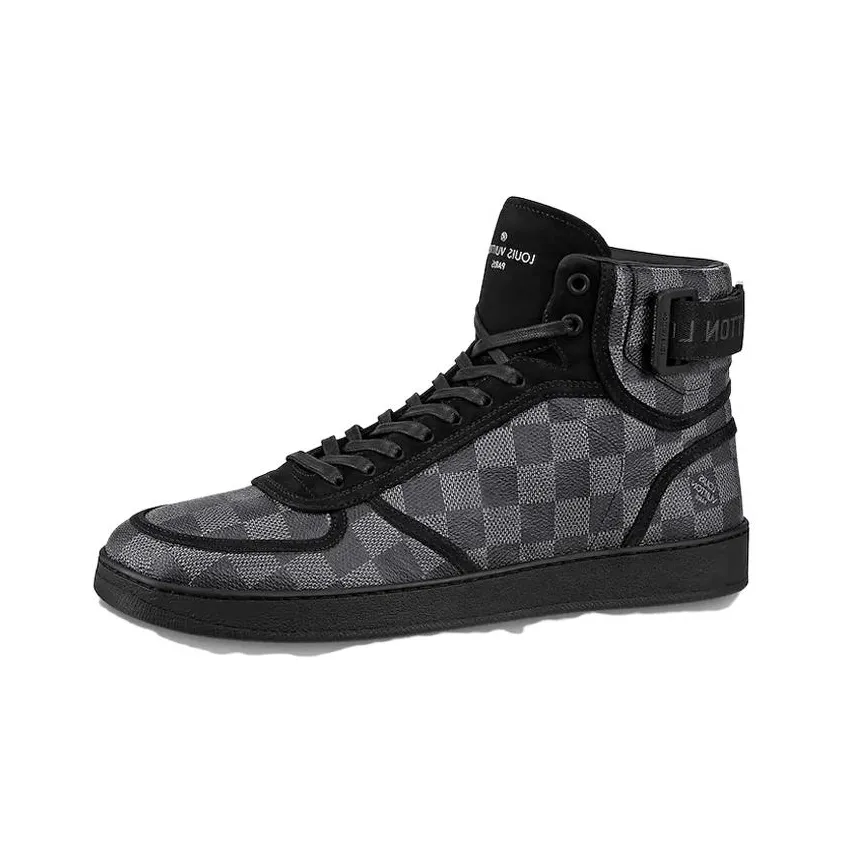 LOUIS VUITTON Lv Rivoli Sport Shoes Black/Grey