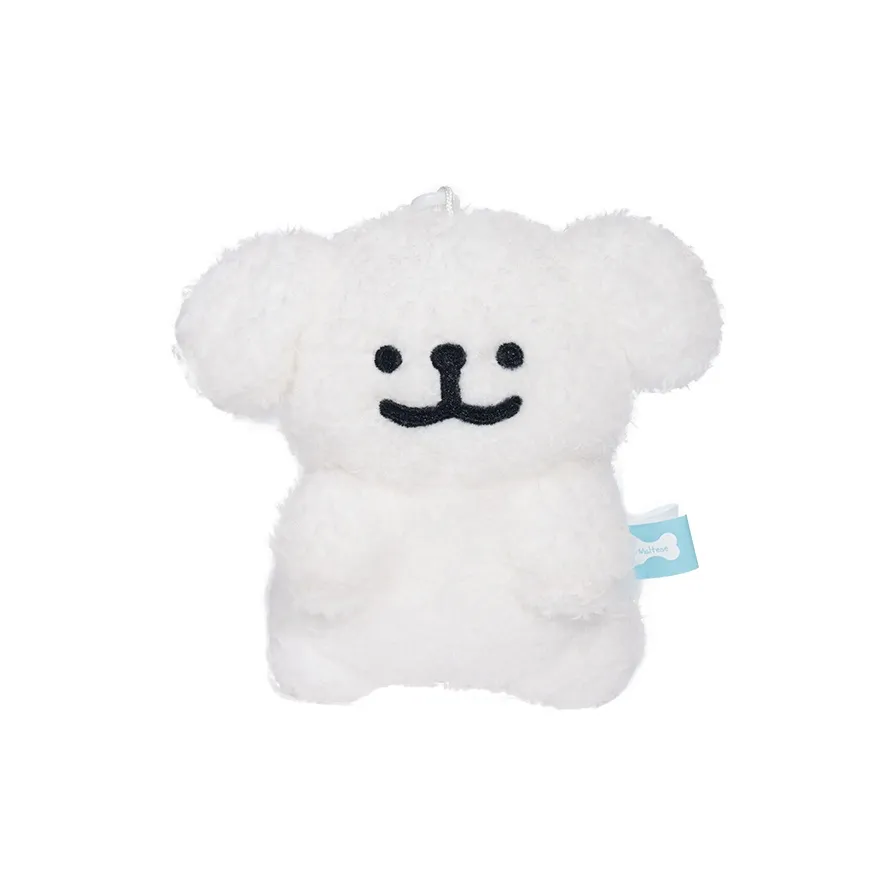 Мальтийский Мальтезе Плюшевый Милый Рюкзак Украшение Кукла Подвески аниме-тематики