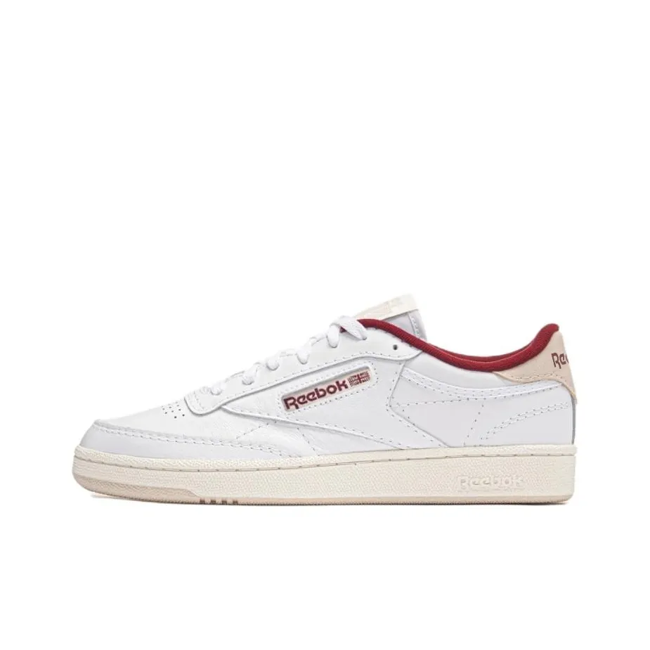 Reebok Club C 85 'White Classic Maroon'