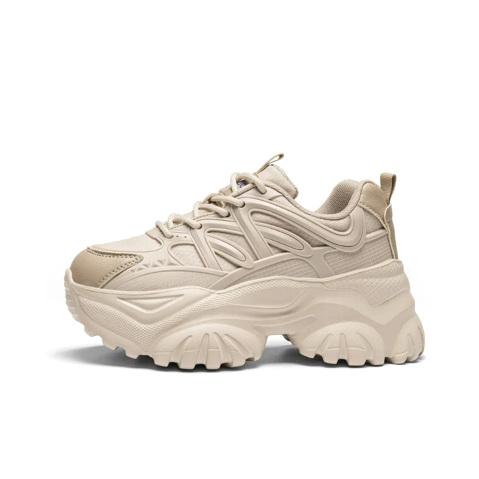 Medd Wear resistant And Lightweight Low top Chunky Sneakers 6CM Women's
