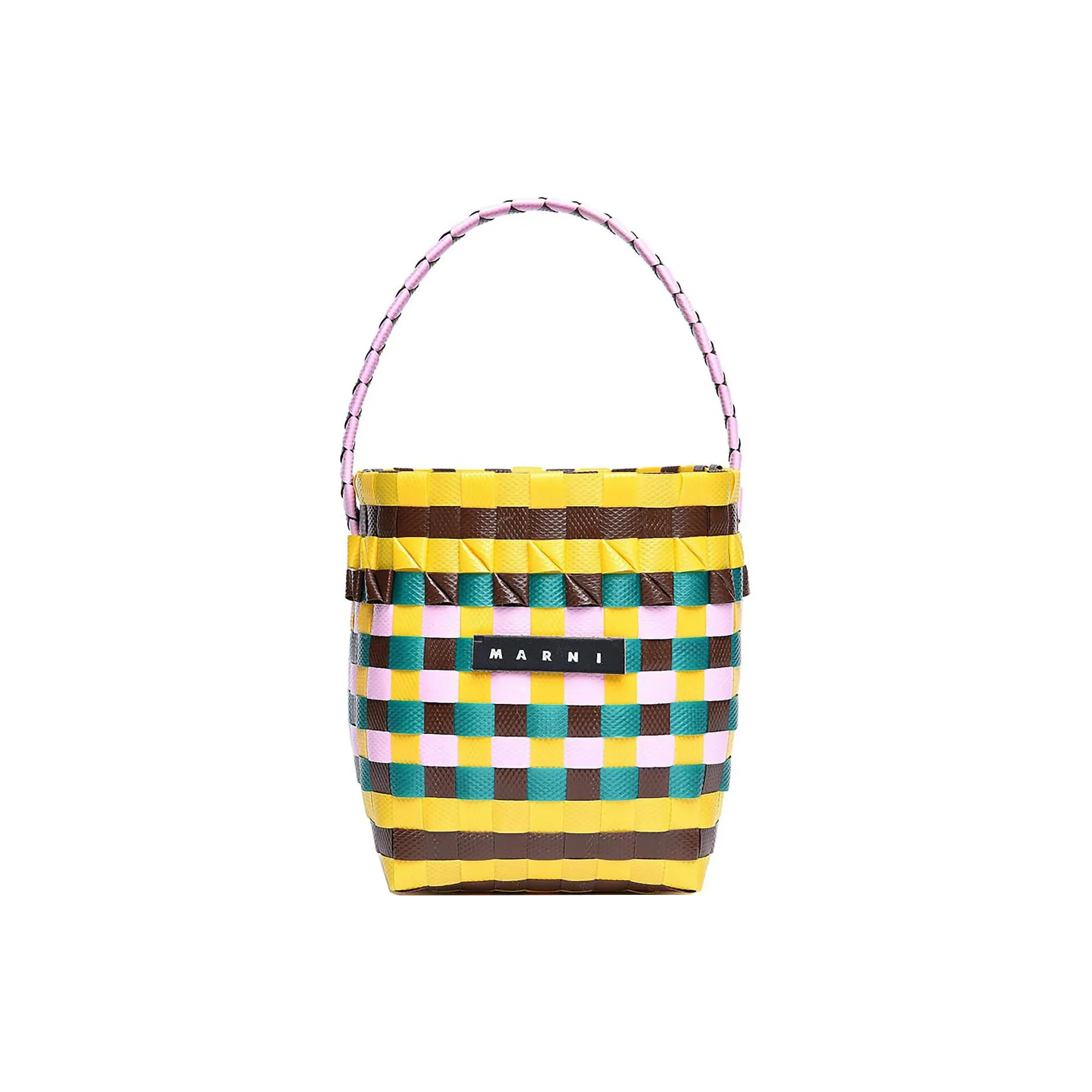 MARNI Polypropylene Bucket Bags One Shoulder Handbags Kids' Super Lemon