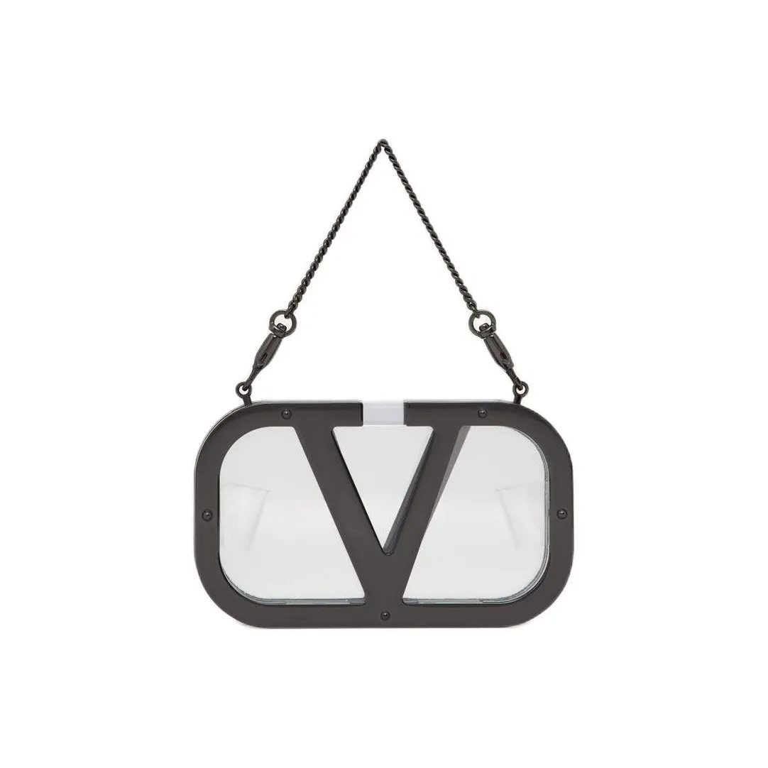 Valentino Resin Handbag Women's Transparent