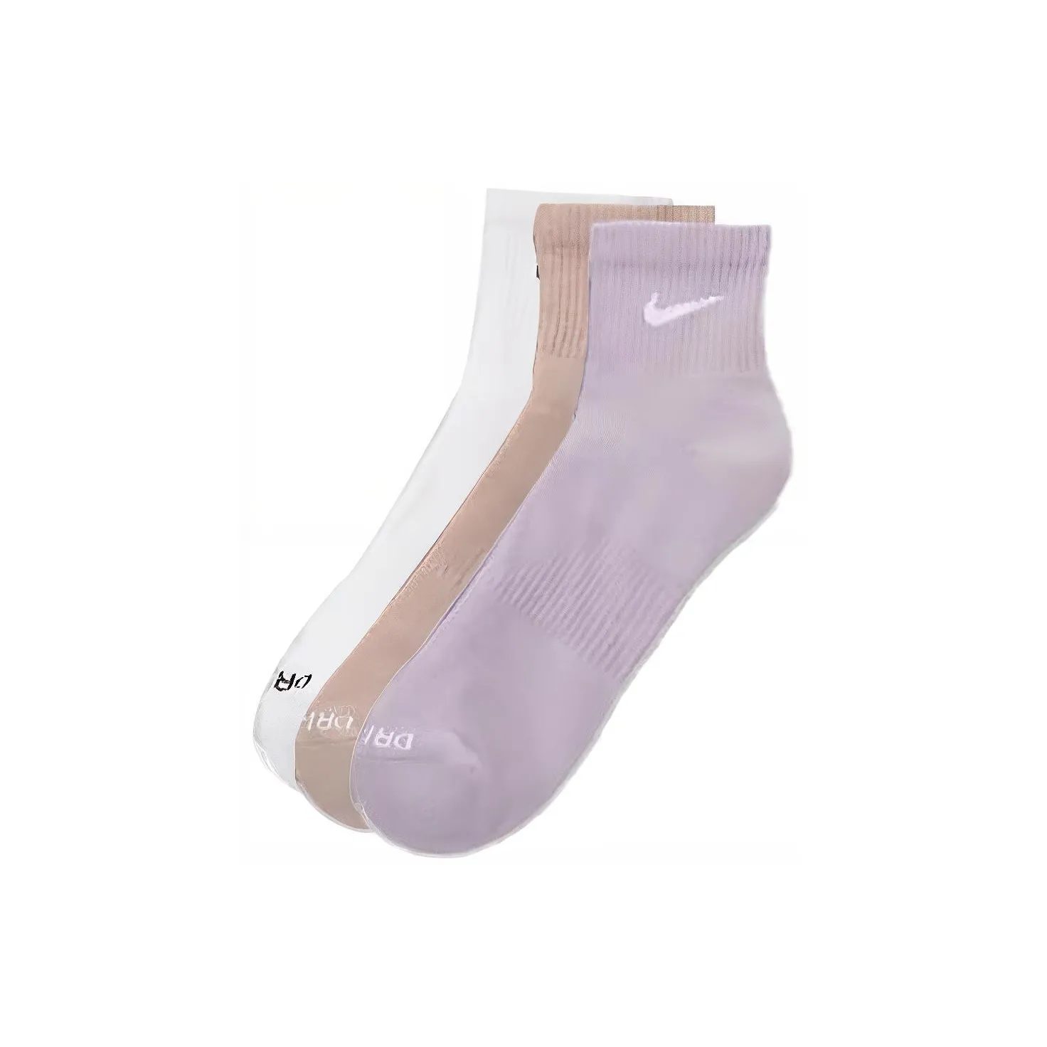 Nike SS22 Ankle Socks Unisex Purple/Orange/White