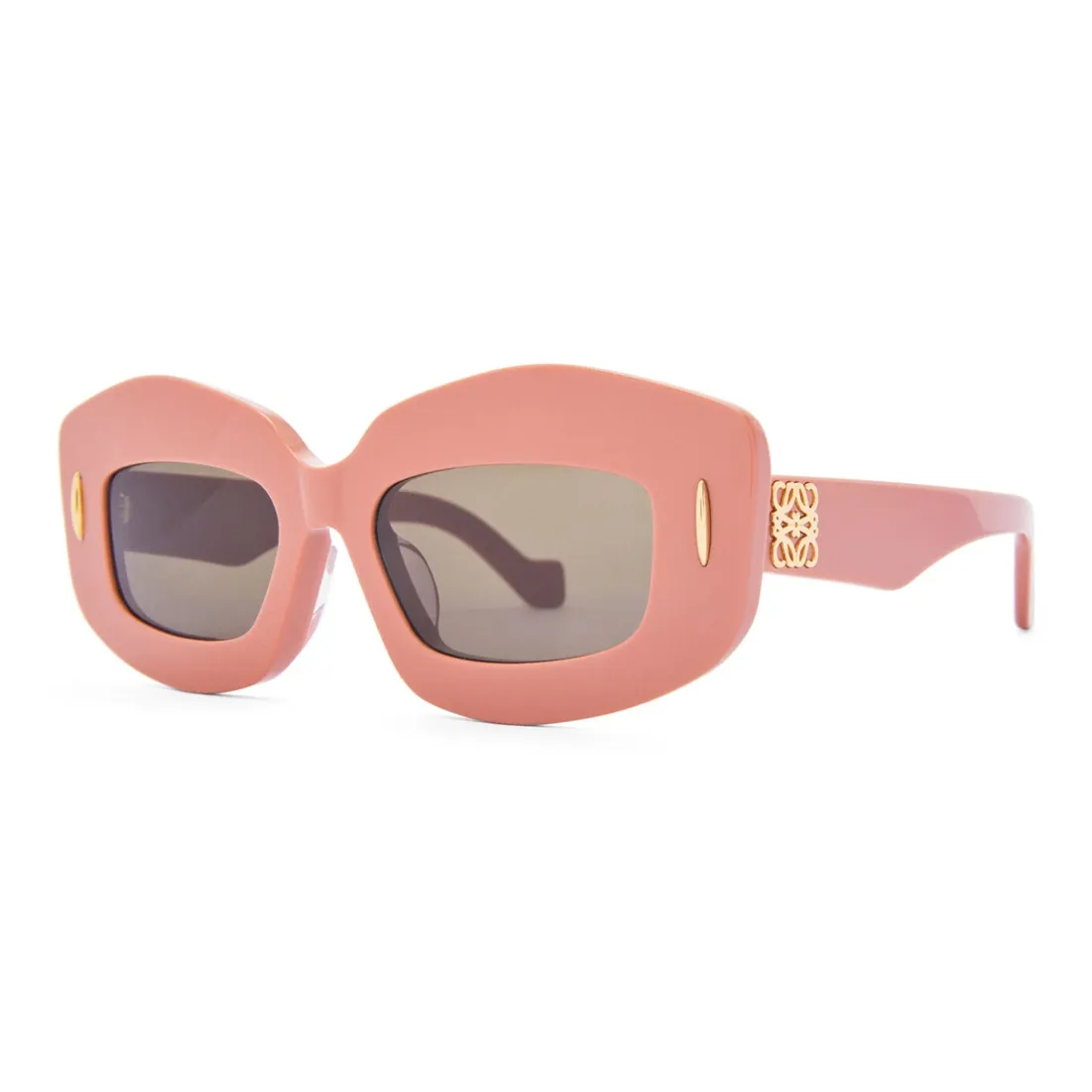 LOEWE Нерегулярная форма Солнцезащитные очки Женские Розовый