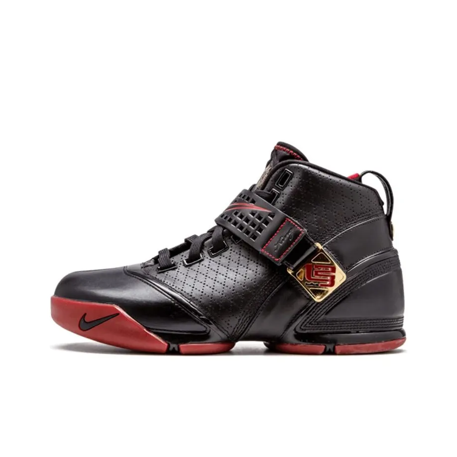 Nike LeBron 5 Black Crimson Metallic Gold