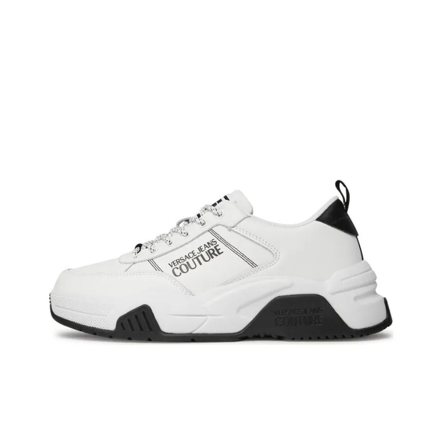 VERSACE JEANS Couture Logo-print Lace-up Sneakers