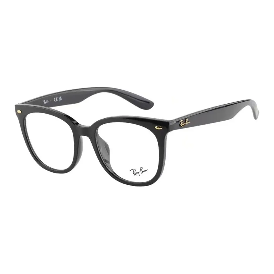 RayBan Пластиковая оправа Прямоугольные Солнцезащитные очки Унисекс Черный