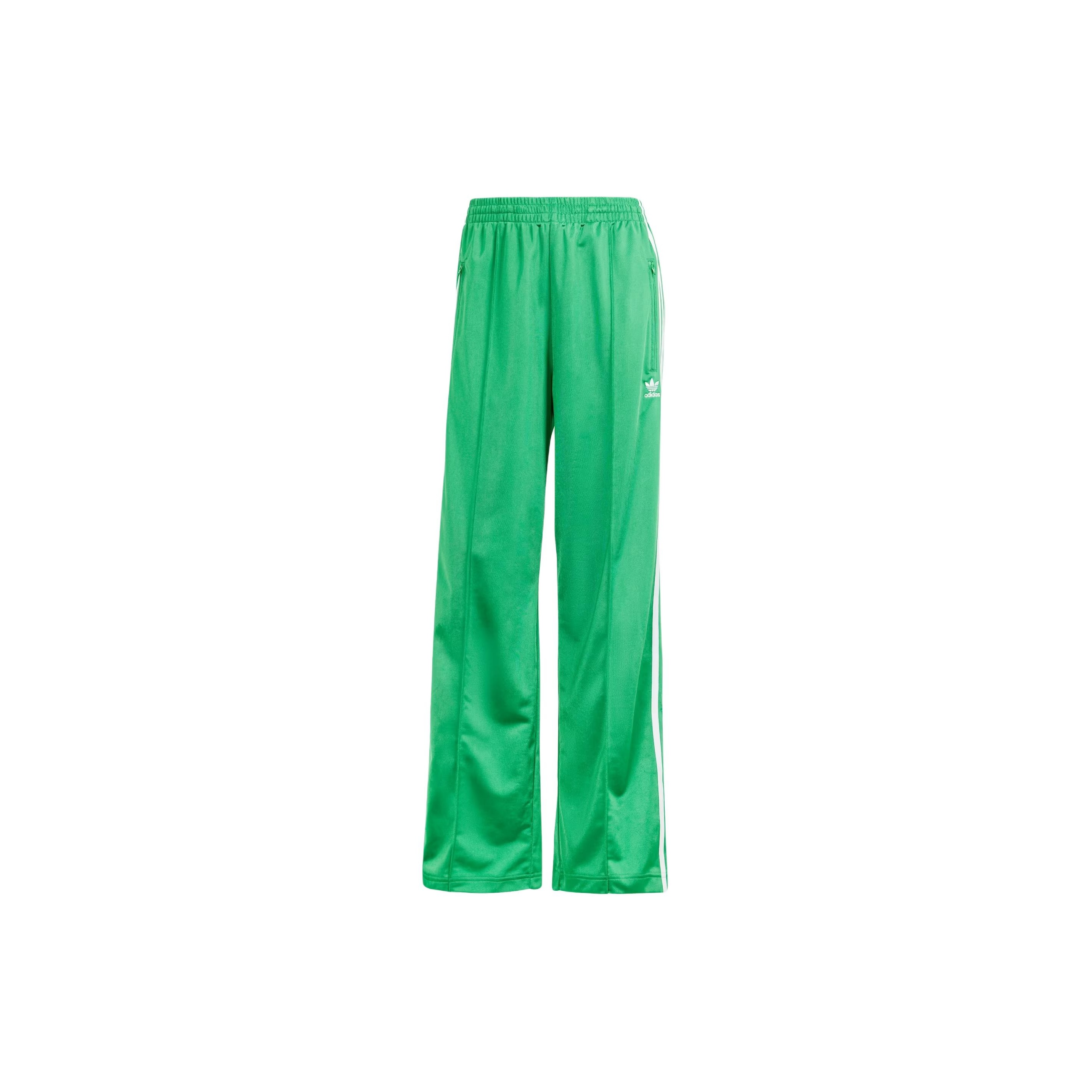 adidas green track pants womens
