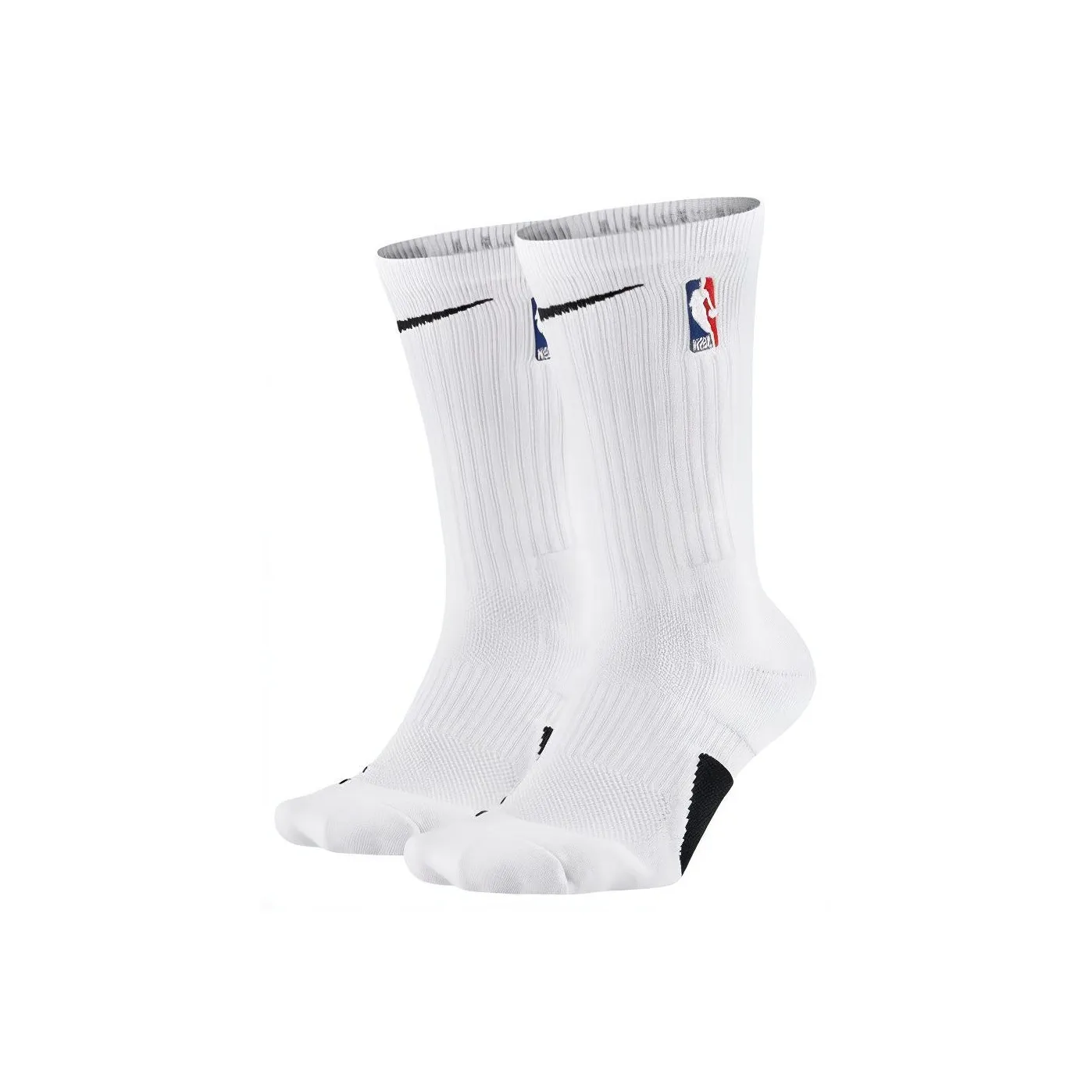 Nike NBA Elite Crew Mid Calf Socks Unisex 1 Pack White