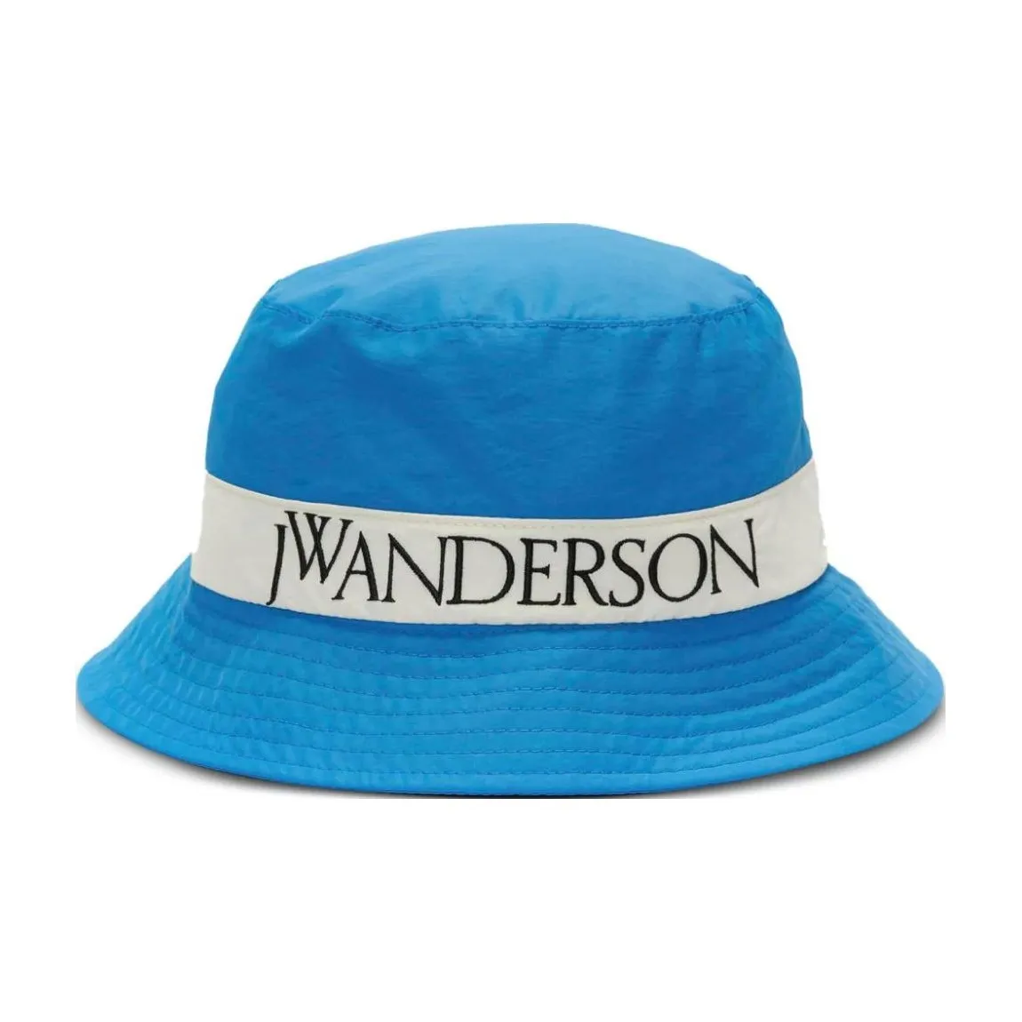 JW Anderson Logo Embroidered Wide Brim Bucket Hat