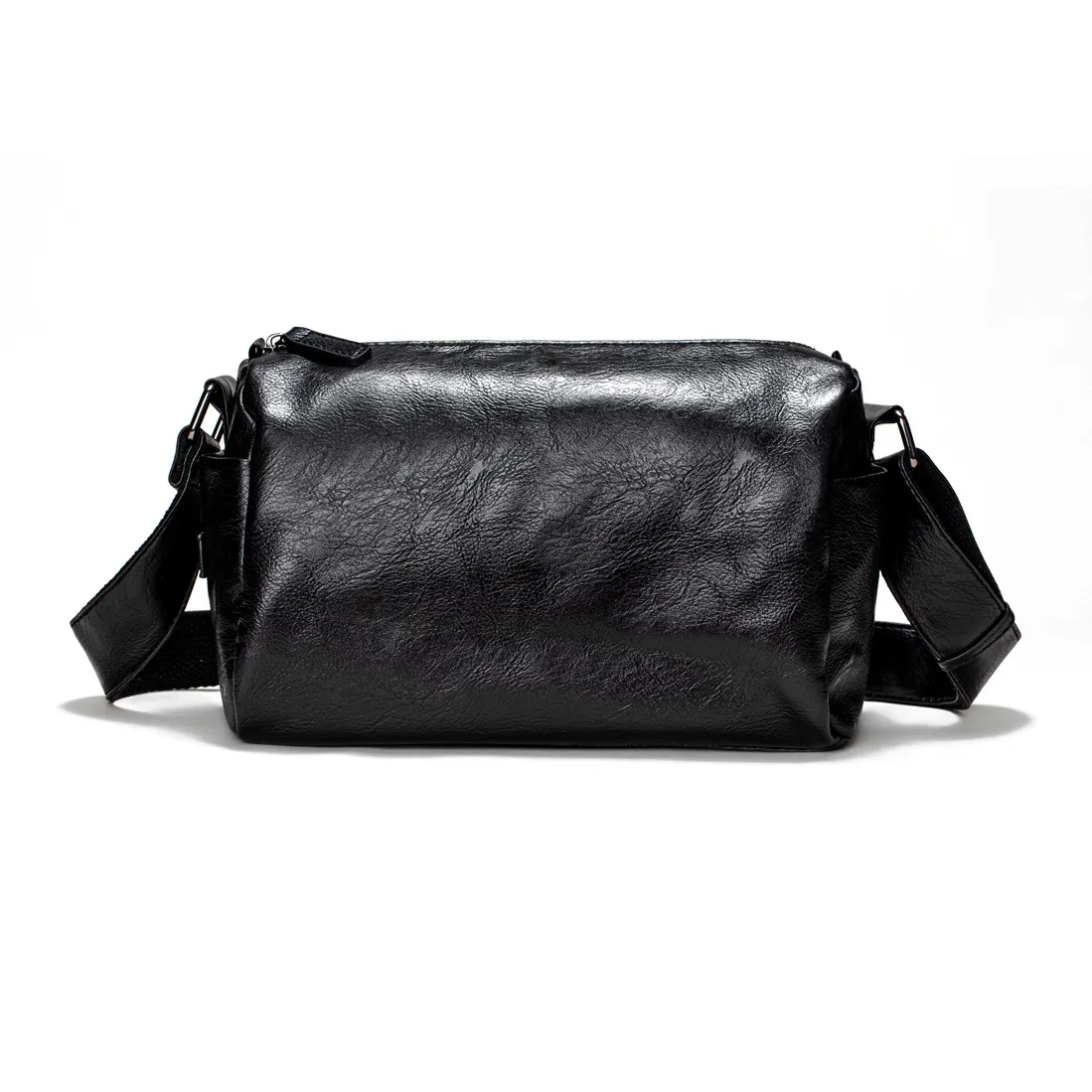 RUIGOR ПУ (полиуретан) Сумка через плечо Стандартная Унисекс Черный Серый