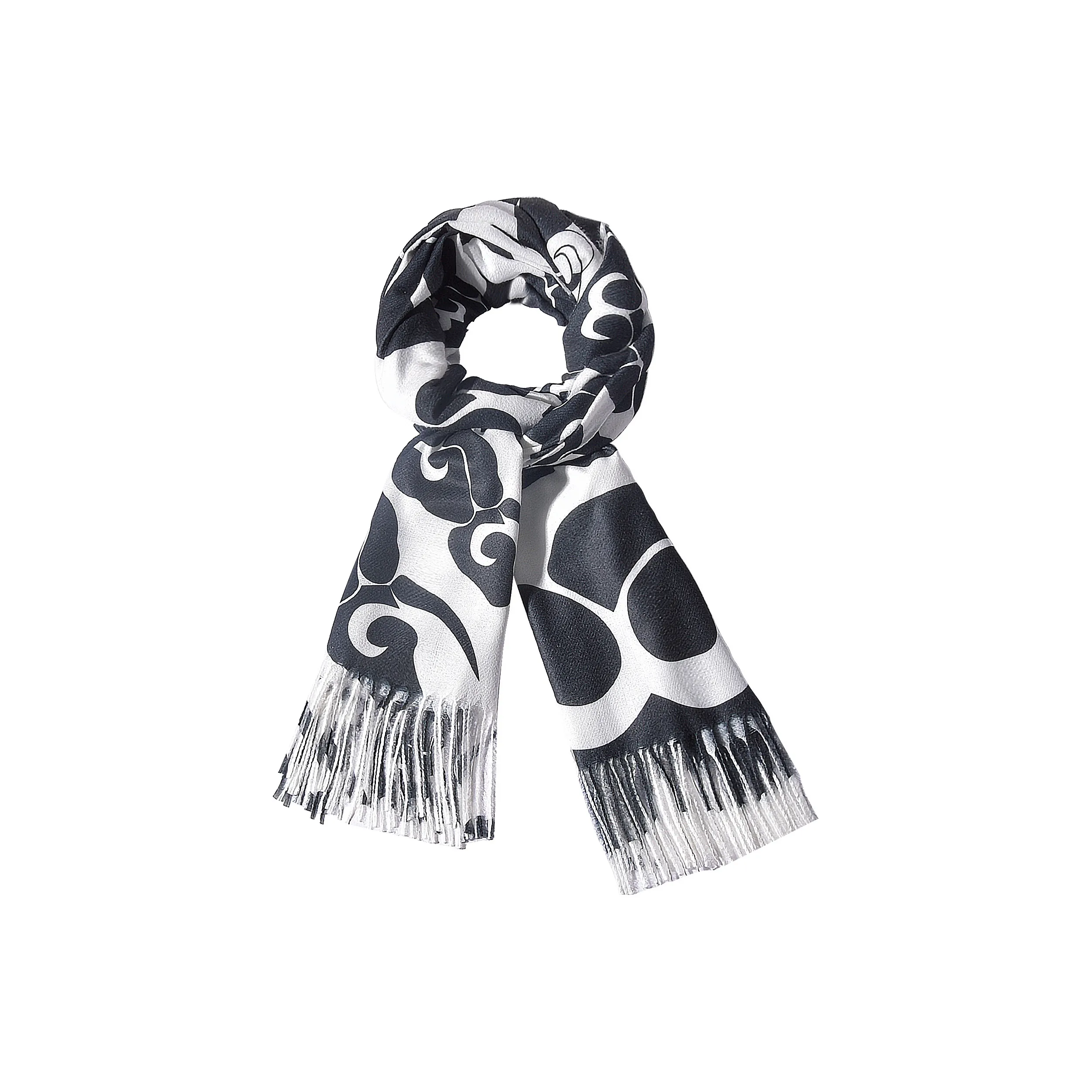 FireMonkey Polyester Scarf Contact Customer Service For Writing A Greeting Card Unisex