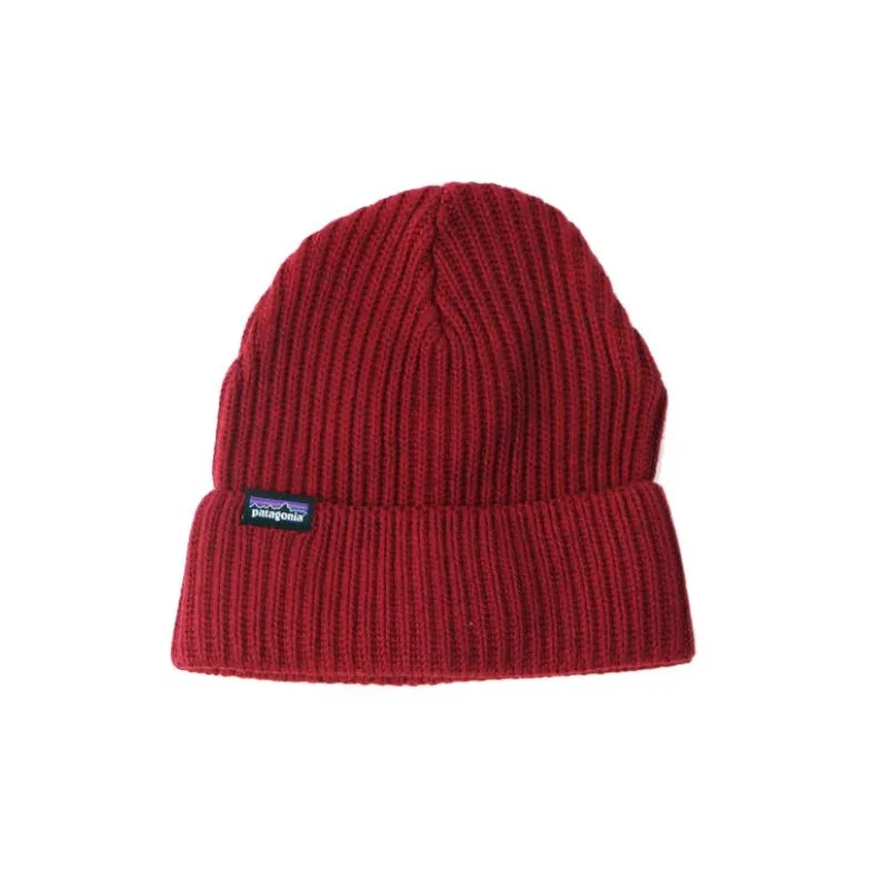 Patagonia Recycled Polyester Beanies Unisex Red