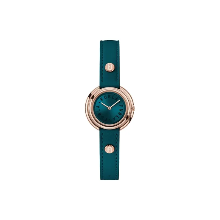 Furla Кварцевый Movement Женские Часы 30MM Зеленые
