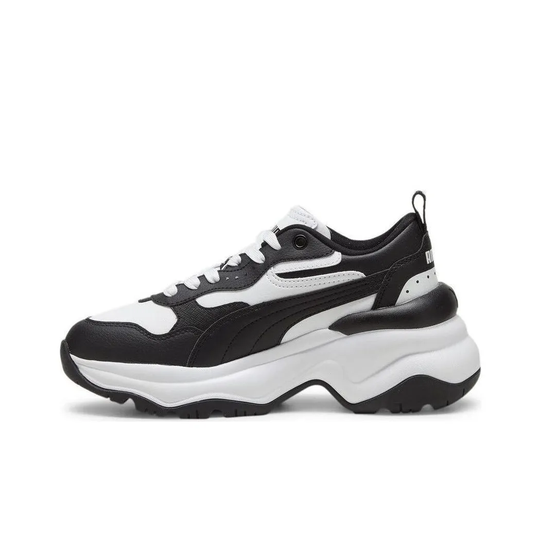 PUMA Cilia Low Топ Кэжуал Женский Белый Черный