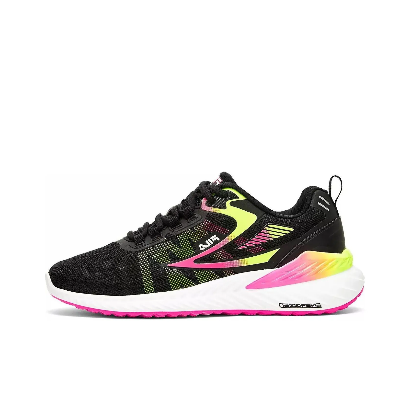 FILA Trazoros Energized 2 Abrasion Resistant Breathable Low Top Running Shoes Women's Black Pink