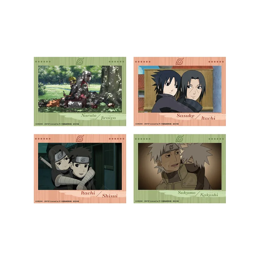 Xhdm NARUTO Узумаки Учиха Какаши Теплое Сердце Коллекция Полароид Фотокарточки