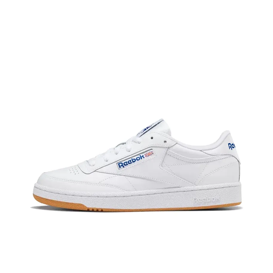 Reebok Club C Series Low Топ Скейтборд Кроссовки Унисекс Белый