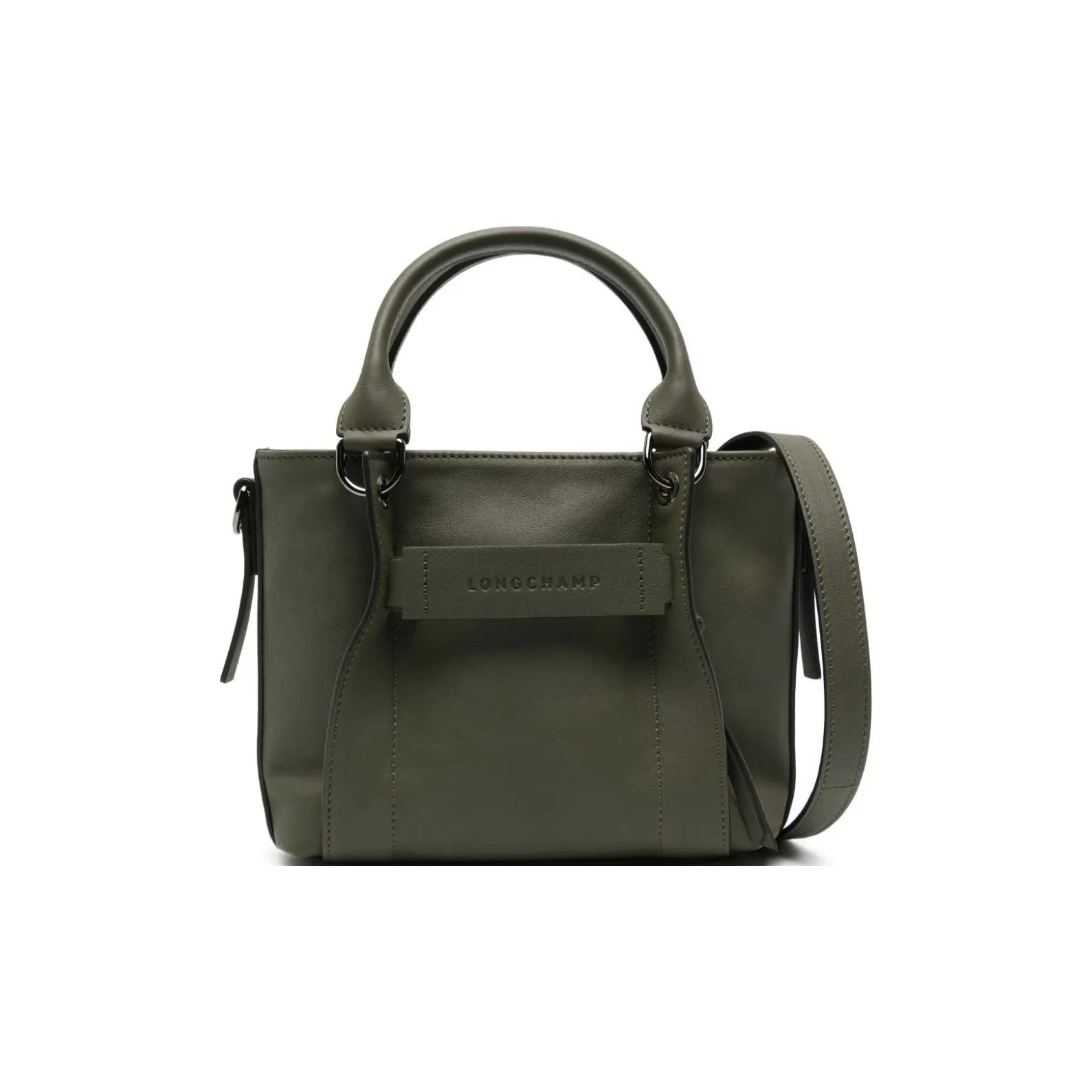 LONGCHAMP Small 3D Leather Tote Bag