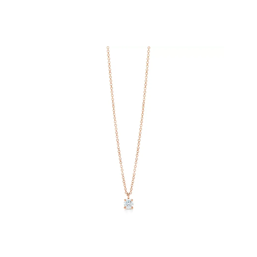 TIFFANY & CO. Solitaire Necklaces Women's